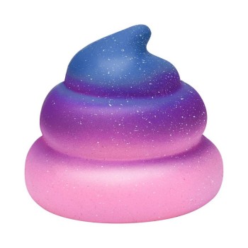 Squeeze Slow Rising Toys Exquisite Fun Galaxy Poo Scented Charm Antistress funny Stress Reliever Toy Party Gift Kids