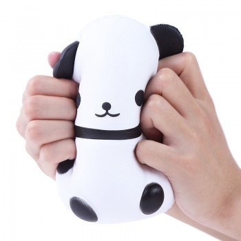 New Jumbo Kawaii Panda Squishy Slow Rising Creative Animal Doll Soft Squeeze Toy Bread Scented Stress Relief Fun for Kid Gift