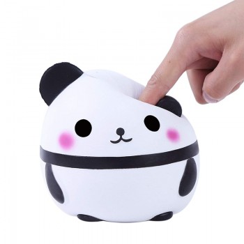 New Jumbo Kawaii Panda Squishy Slow Rising Creative Animal Doll Soft Squeeze Toy Bread Scented Stress Relief Fun for Kid Gift