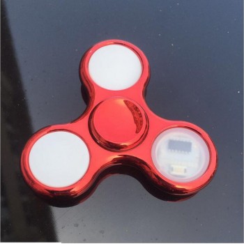 Unisex Light Fidget Spinner Led Stress Hand Spinners Figet Spiner Cube EDC Anti-stress Finger Spinner Autism boy Hand spinner