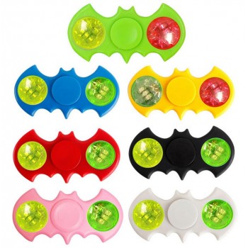 Unisex Light Fidget Spinner Led Stress Hand Spinners Figet Spiner Cube EDC Anti-stress Finger Spinner Autism boy Hand spinner