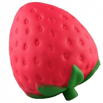 Squishy Strawberry cheap Slow Rising Squeeze Phone Strap Charm Pendant Squishes Simulation soft Scented Kid Toy Gift Collections