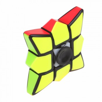 Finger Spinner Cube Toy Children Kids 3x3x1 Fidget Infinity Puzzle Cube Toys