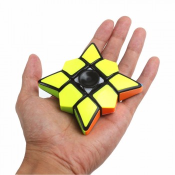 Finger Spinner Cube Toy Children Kids 3x3x1 Fidget Infinity Puzzle Cube Toys