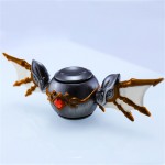 Top Beyblade bat Fidget Spinner Metal Hand Spinner Cupid Devil Wings Fidget Toys Top Finger Spinner Spinning Anti Stress kid toy