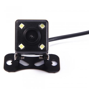 120 Degree NightVision Universal Waterproof Mini Car Rear View Camera Compact Design Easy Install Parking Assistance Camera