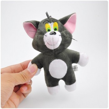 Tom Jerry mouse plush toy cartoon stuffed doll keychain bag charms gift