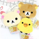 1 Pcs HOT Cartoon Kawaii Rilakkuma Coin Purse Unisex Wallet Multi-functional Kawaii Bag Anime Plush Toys