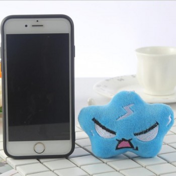 New Mini 9.6 Cm,cute Cloud Expression Plush Toy Keychain Novelty 2018 Kawaii Anime Cloud Toy Keychain Soft Plush Expression Doll