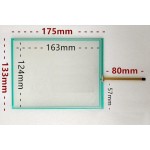 New 7.8 inch 8 inch 4-wire resistive touch screen 175*133 four-wire industrial grade industrial computer touch screen