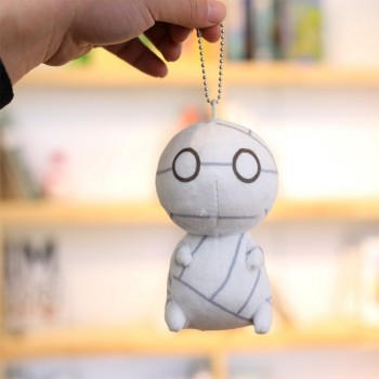 Tronzo 12cm Kawaii Big Eyes Mini Mummy Plush Keychain Toy How To Keep A Mummy New Anime Stuffed Figure Dolls Gift For Childrens