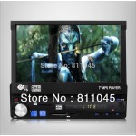 2015 NEW 12V 1 Din Car mp4 mp5 Player Stereo Video FM Car Audio Radio screen 7 TFT screen HD Retractable Support rear camera