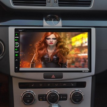 Universal DC12V Full HD1080P 7-inch 2DIN Car Multimedia CD DVD Player Steering Wheel Canbus FM Radio USB AUX Mirror Link Android