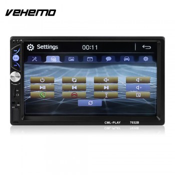 Vehemo FM/USB/AUX MP5 Player FM Radio Car MP5 Player Flexible Auto MP5 Player Radio Automotive