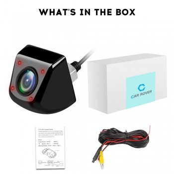 Car Rover Car Rear View Camera Night Vision Waterproof Infrared Auto Parking Camera Back HD CCD Wire 170 Degree