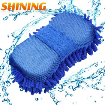 New Ultrafine Fiber Chenille Anthozoan Car Wash Washing Gloves Sponge Car Washer Supplies Multi-functional Magic Car Brush