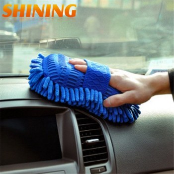 New Ultrafine Fiber Chenille Anthozoan Car Wash Washing Gloves Sponge Car Washer Supplies Multi-functional Magic Car Brush