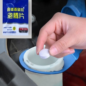 accessaries Auto Windshield Glass Wash Cleaning Concentrated Effervescent Tablets Cleaner water Car Compact Detergent Car Tool