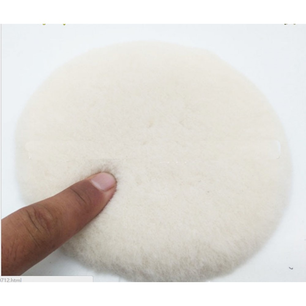 high quality 6 Australia To wool  real pure wool polishing pad polish disc(3PCS/LOT)