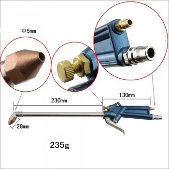 400mm Car Auto Water Cleaning Gun Engine Oil Cleaner Tool Pneumatic Tool with 30cm Hose Machinery Parts Alloy Engine Care