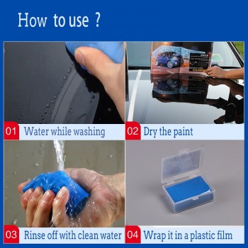 180g Clay Bar Magic Clean Car Truck Blue Cleaning Clay Bar Car Detailing Clean Clay Care Tools Sludge Washing Mud Car Washer