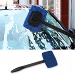 Auto Window Cleaner Windshield Windscreen Microfiber Car Wash Brush Dust Long Handle Car Cleaning Tool Car Care Glass Towel