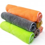 25x25cm Car Cleaning Soft Cloth Premium Microfiber Auto Towel Ultra Towel Brush Drying The Whole Vehicles Super Absorbency