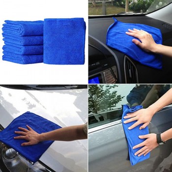 Liplasting 5pcs Thicken Microfiber Cleaning towel Car Wash Clean Cloth Home Clean High Quality GHMY