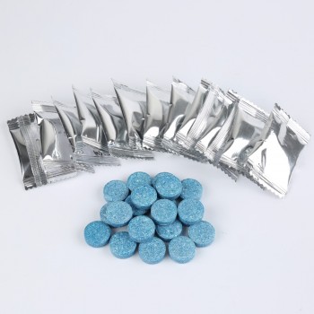 5pcs=20L Car Windshield Glass Washer Window Cleaner Safe Compact Effervescent Tablets Detergent Fine Concentrated Solid