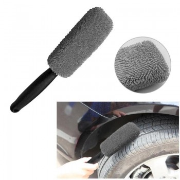 New Car Wheel Brush Window Rims Tire Washing Brush Vehicle Car Wheel Rim Brush Plastic Handle Cleaning Brush Washing Tool