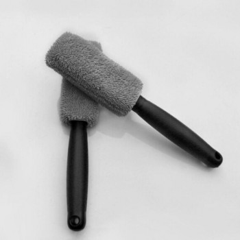 New Car Wheel Brush Window Rims Tire Washing Brush Vehicle Car Wheel Rim Brush Plastic Handle Cleaning Brush Washing Tool