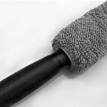 New Car Wheel Brush Window Rims Tire Washing Brush Vehicle Car Wheel Rim Brush Plastic Handle Cleaning Brush Washing Tool