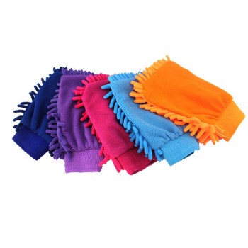 Microfiber Car Cleaning Clay BarCar Detailing Chenille Glove Mitt Ultrafine Microfiber Household Auto Care Washing Cloth