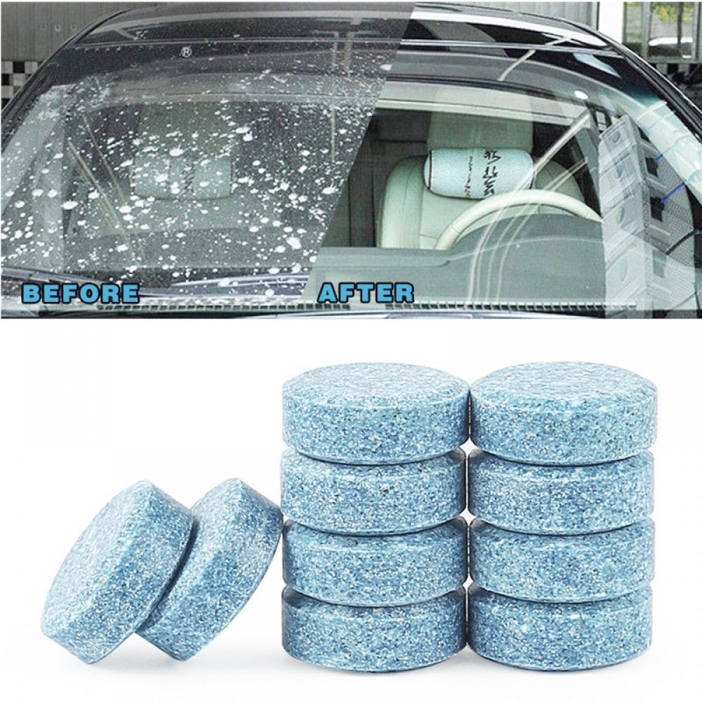 1/2/3/5/10 pcs Liplsating Car Windshield Cleaner Effective Glass Cleaner Solid Wiper Voiture Window Cleaning Car Accessories