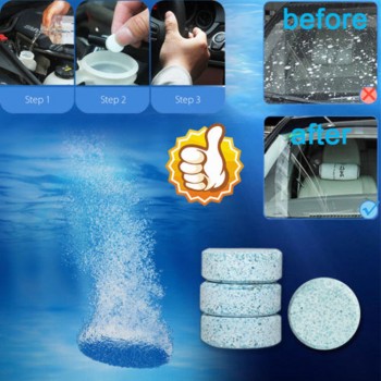 1/2/3/5/10 pcs Liplsating Car Windshield Cleaner Effective Glass Cleaner Solid Wiper Voiture Window Cleaning Car Accessories