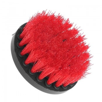 1 Pcs Professional 4 Inch Drill Cleaning Brush Head Tool Power Scrubber Stiff Scrub Brush Bit Pad Bathroom Tile Tool