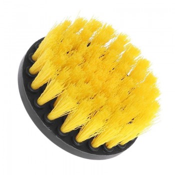 1 Pcs Professional 4 Inch Drill Cleaning Brush Head Tool Power Scrubber Stiff Scrub Brush Bit Pad Bathroom Tile Tool