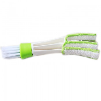 Multi-functional 6.5 Inch Double Ended Car Care Brush Car Washer Microfiber Car Cleaning Brush Computer Clean Tools Detailing