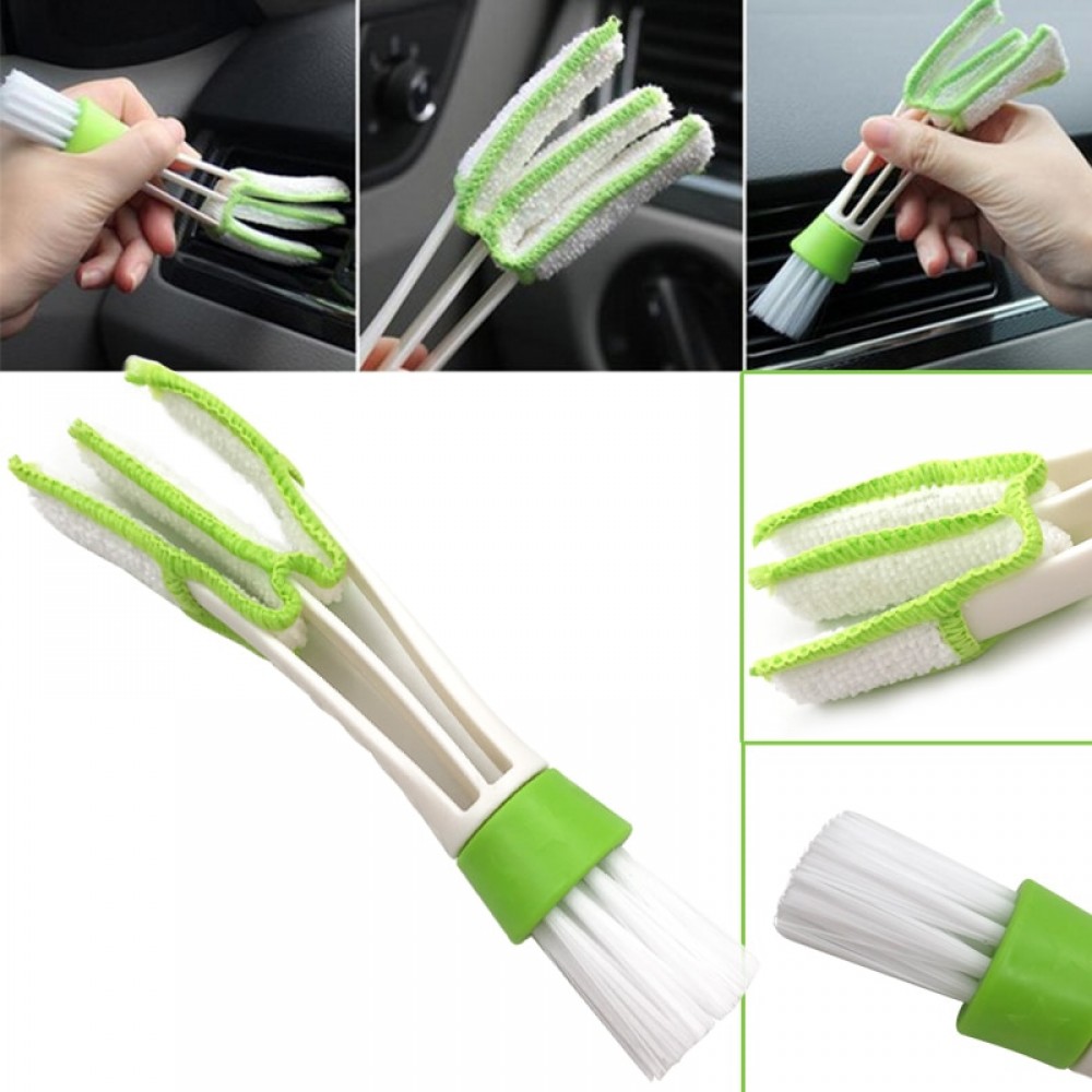 Car Washer Microfiber Brush Car Cleaning Brush Air-condition Cleaner Computer Keyboard Vent Window Supplies Versatile Cleaning