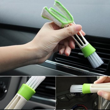 Car Washer Microfiber Brush Car Cleaning Brush Air-condition Cleaner Computer Keyboard Vent Window Supplies Versatile Cleaning