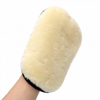 ONEWELL Car Care Cleaning Brushes Polishing Mitt Brush Super Clean Wool Car Wash Glove Car Wash Sponge Waxing Gloves