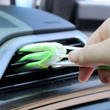 Car Clean Brush Air Outlet Vent Dust Cleaning Tool Auto Care Internal Detailing Keyboard Clean Seat Gap Brushes Car Accessories