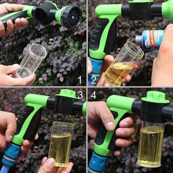 OPQR High Pressure Cleaning Home Car Washing Foam Gun Professional Multifunction Auto Car Foam Water Gun Car Washer Water Gun