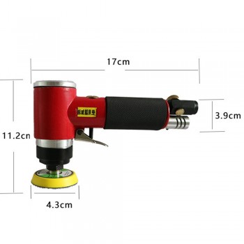 Air Sander Polishing Machine 2inch 3inch Air Polisher Grinder Tool Pneumatic Tools 15000r/min Buffer Dual Action Orbital