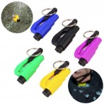 1PCS Mini safety hammer car life-saving escape hammer window keychain car Window broken emergency glass breaker Random Color