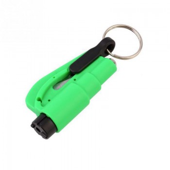 1PCS Mini safety hammer car life-saving escape hammer window keychain car Window broken emergency glass breaker Random Color