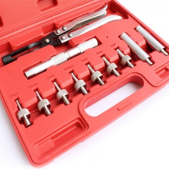 11pcs Auto Valve Stem Seal Plier Seating Pliers Remover Installer Tool Kit Set