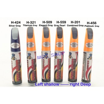 Gray Series- Pro Mending Car Remover Scratch Repair Paint Pen Clear Platinum Gray Choices