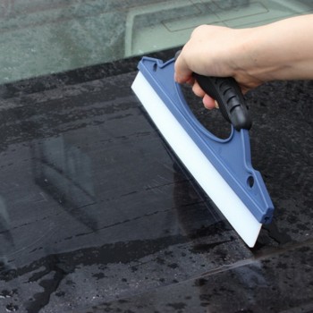 Car Windshield Cleaner Brush Car Window Wash Cleaning Cleaner Wiper Silicone Squeegee Drying Blade Cleaning Tool Car Blade Brush