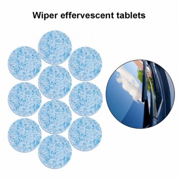 10 Pcs Concentrated Effervescent Tablets Car Solid Window Cleaner Windshield Wiper Washer Glass Fluid Screen Detergent